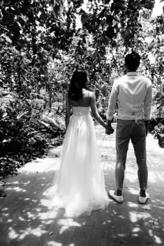 最終値下げ！ウェディングドレス エンパイア チュール 撮影用 グレースシトラス