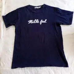 MILKFED. ネイビー 半袖Tシャツ ONE SIZEのサムネイル