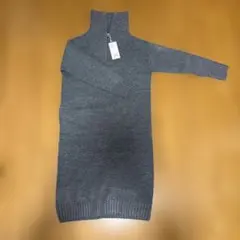 新品！AZUL BY MOUSSY グレー　ニットワンピース（Mサイズ）