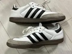 adidas Samba ホワイト/ブラック スニーカー