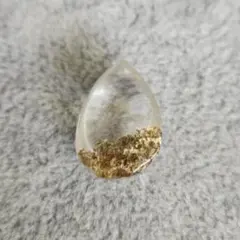 SALE天然石 ☆ ガーデンクォーツ ゴールド　金　ペンダントトップ　G-A