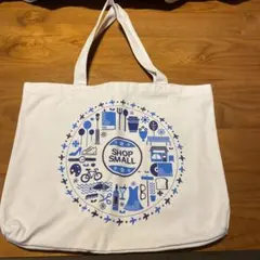 美品ビッグトートバッグ　エコバッグ北欧柄？IKEA KALDI