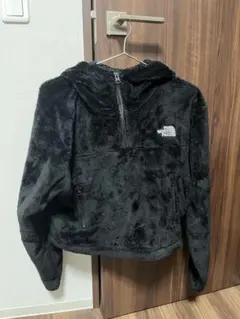 THE NORTH FACE ハーフジップ ショート丈フリース ブラック