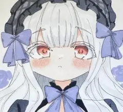 オリジナル　手描きイラスト　アナログ　コピック