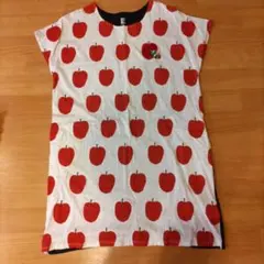 DesignTshrts 　グラニフ　チュニック　腹ペコあおむし　美品のサムネイル