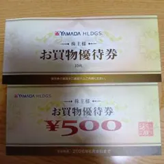 ヤマダ電機　YAMADA HLDGS　株主優待券10枚　5500円分