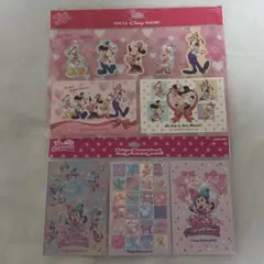 ミニーのファンダーランド ステッカー ポストカード