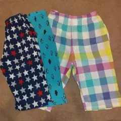 ステテコ3点セット 110cm