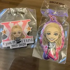 クリアチャーム　楓　E-girls  ピンバッチ