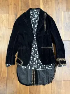 YohjiYamamoto 燕尾テーラードジャケット　短丈