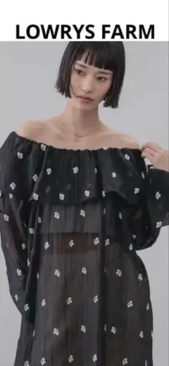 新品♡ローリーズファーム 2WAYシシュウミニワンピース - メルカリ