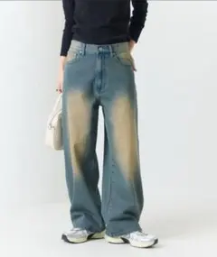 FREAK'S STORE 限定展開 ルーズワイドデニム S フリークスストアのサムネイル
