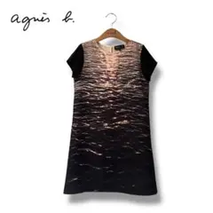agnès b. ENFANT サンセット　転写ワンピース　アニエスベー　140