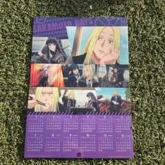 くら寿司　サカモトデイズ　クリアポスターカレンダー　神々廻　大佛