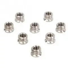三脚一脚用のカメラネジアダプター 1/4メス　3/8オス　変換　【8個入り】