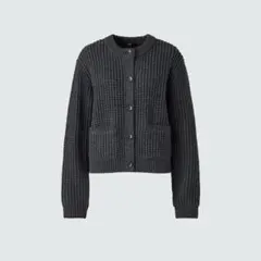UNIQLO Cダークグレー カーディガン Sサイズ