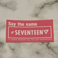 SEVENTEEN ステッカー