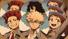 僕のヒーローアカデミア　ヒロアカ　うちわセット　ナムコ　轟焦凍　爆豪　勝己　新品