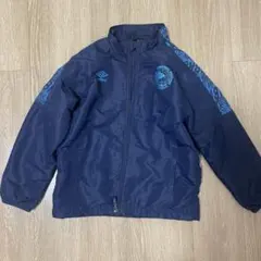 Umbro ネイビー ピステ ウィンドブレーカー 140