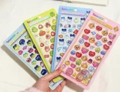 たまごっち　3Dステッカー　ボンボンドロップシール　4点セット