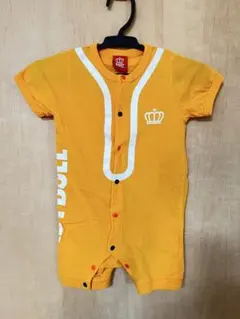 BABYDOLL オレンジロンパース 80サイズ