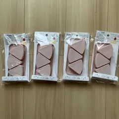 セリア シリコンモールド ミニケーキ型 4点セット バレンタイン お菓子作り