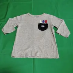 Lee 七分袖　カットソー 130サイズ グレー
