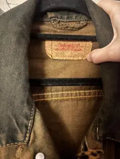 Levi's ブラウン デニムジャケット型番72550