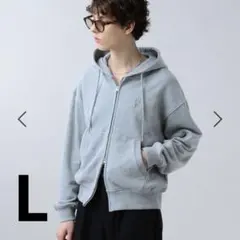 LURAKU One Point double zip-up hoo die