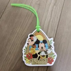 非売品 ハワイ AULANI ミッキー・ミニー ラゲッジタグ 新品未使用