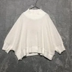 CRESCENTDuo♡HALF-NOTE♡ドルマンスリーブカットソー M