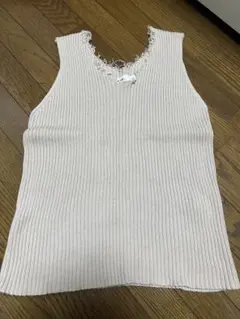 niko and ... ベージュ ノースリーブ