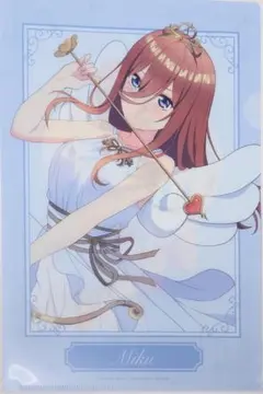 五等分の花嫁 バレンタイン・バレット クリアファイル 三玖