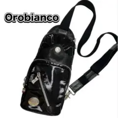 【お値下げ☆】 Orobianco イタリア製 ボディバッグ ナイロン×レザー
