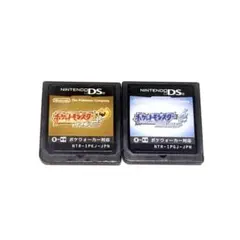 【2点セット】ポケットモンスター ハートゴールド ソウルシルバー DS ソフト