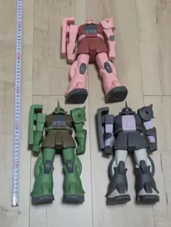 機動戦士ガンダム』モビルスーツ「ザクII」　大型ソフビフィギュア　3体セット