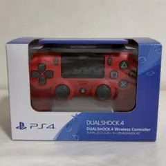 2026年最新】ワイヤレスコントローラー (DUALSHOCK 4) マグマレッド