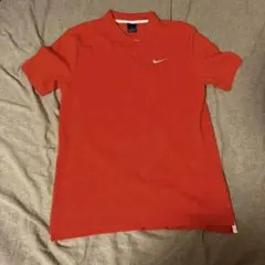 NIKE ナイキ ポロシャツ レッド Mサイズのサムネイル