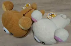 リラックマふかふかワッフルぬいぐるみBIG　　 2体セット　コリラックマ