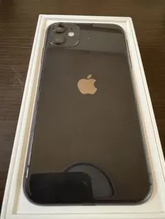 【ジャンク】Apple iPhone 11 ブラック 本体