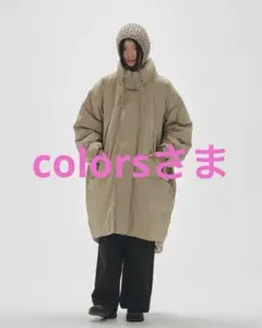 todayful monster down coat 38 オリーブ