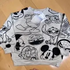 ZARA ディズニー トレーナー　100周年