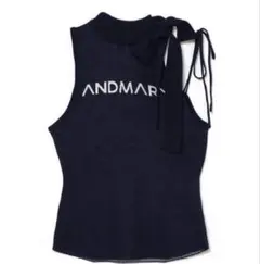 ANDMARY Mary logo tank - メルカリ