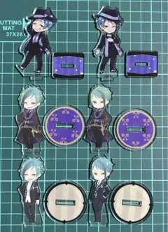 ツイステ ジェイド フロイド 1周年 式典服 制服 ミニアクリルスタンド