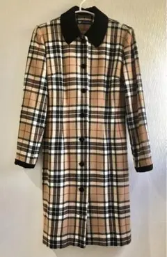 ヨークランド　チェックコート
