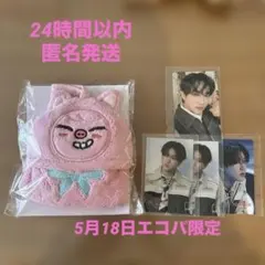 スキズ エコパ FCくじ + 5月18日限定トレカ　トゥエッキ チャンビン