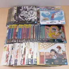 ❶一番くじ ワンピースEX 色紙 アートプレート ステッカー 大量 まとめ売り