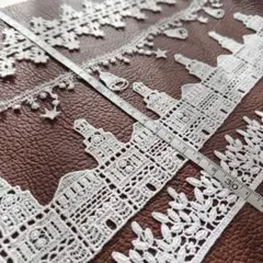 ジャンクジャーナル コラージュ素材＊レース チュール 13種セット(希少含む)