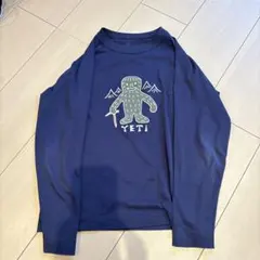 mont-bell YETI 長袖カットソー ネイビー