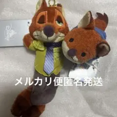 ディズニーストア ズートピア ニック プラッシュキーチェーン 新品 1